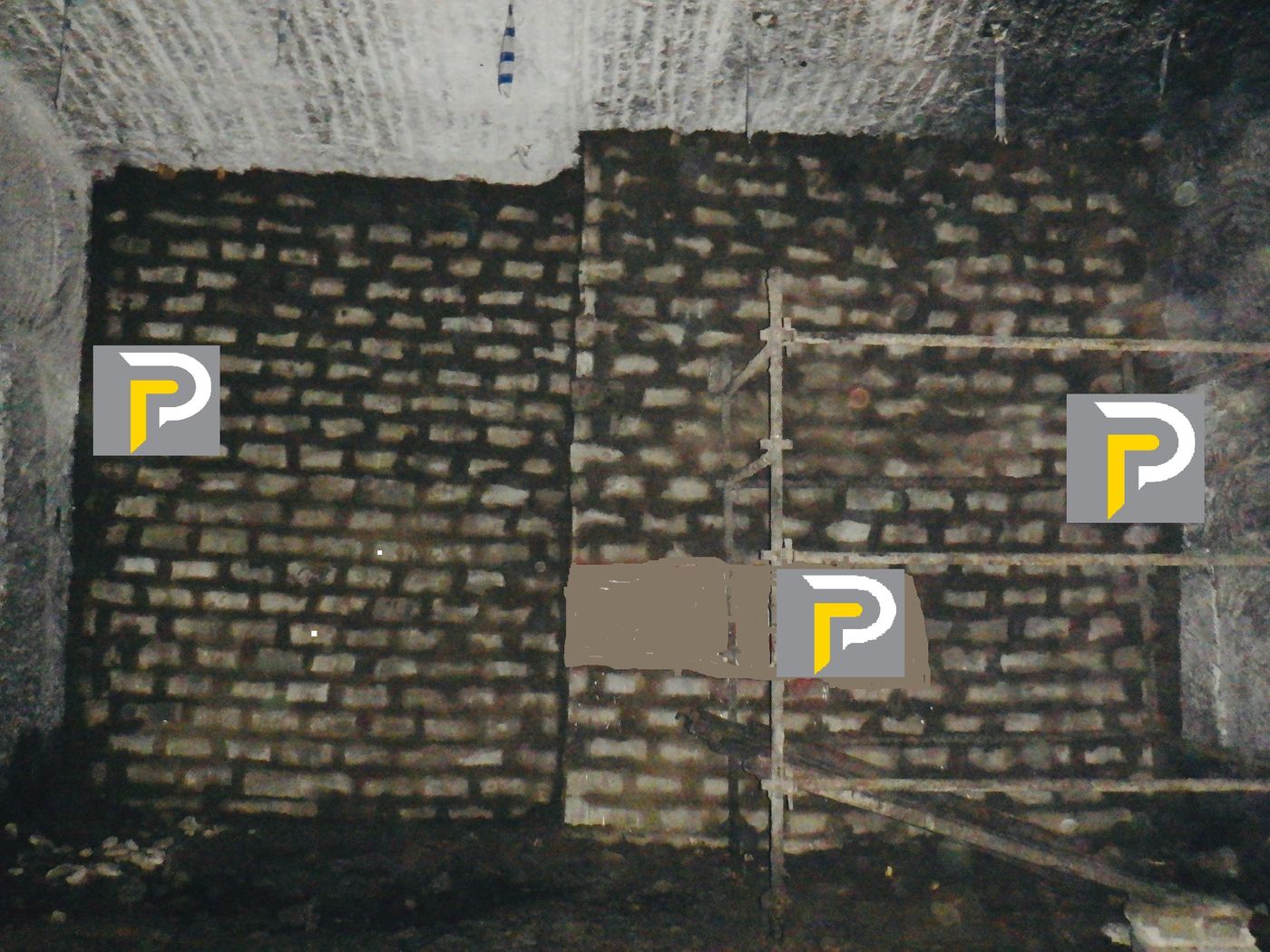 Underground proof wall constructed by Peneul Nathi